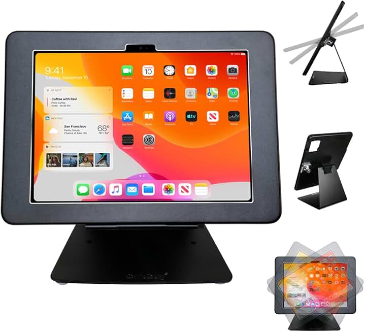 Desktop security stand for iPad 11" and 10.9"