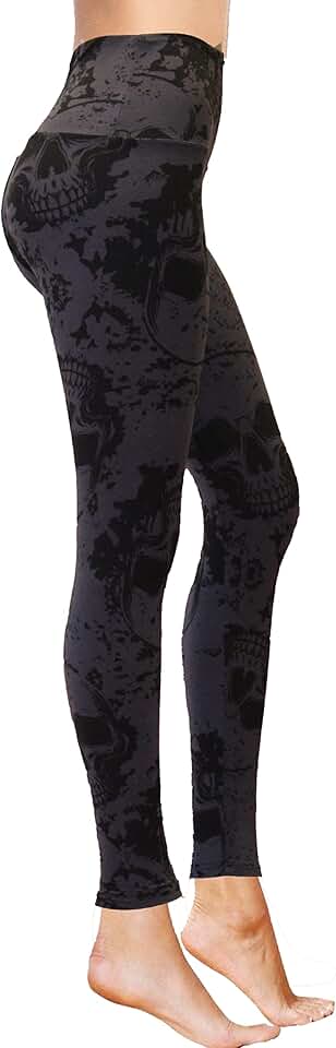 High Waist Tummy Control Ankle Leggings for Women