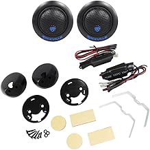 Pair of 1" Silk Dome Car Tweeters, 240W, 4 Ohm