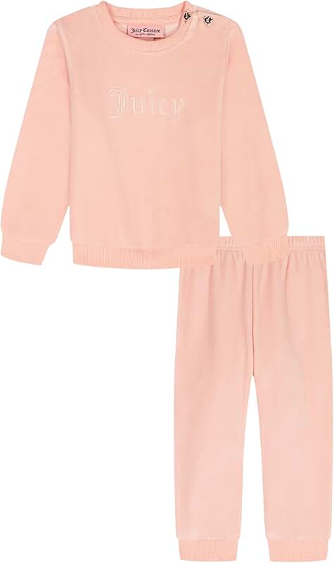 Baby Girl Velour Pant Set