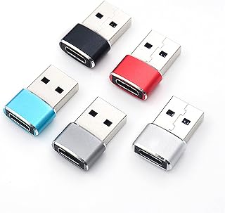 USB C to USB Adapter 5 Pack