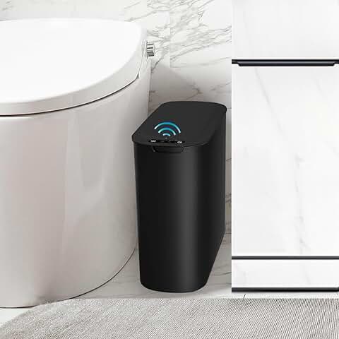 Automatic Motion Sensor Trash Can with Lid, 2.6 Gallon