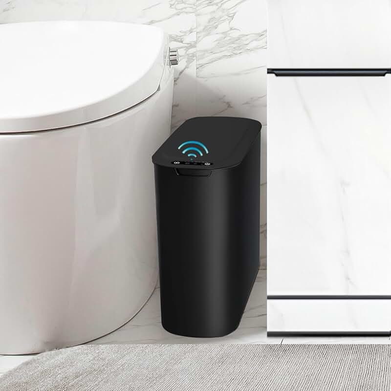 Automatic Motion Sensor Trash Can with Lid, 2.6 Gallon