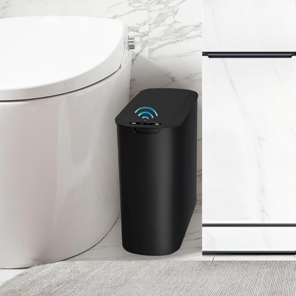 Automatic Motion Sensor Trash Can with Lid, 2.6 Gallon