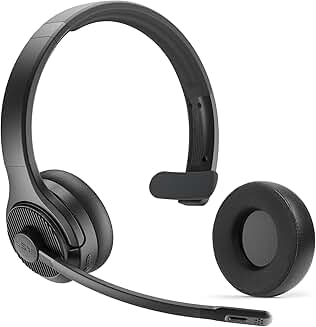Wireless Bluetooth Headset with Mic and Noise Cancelling