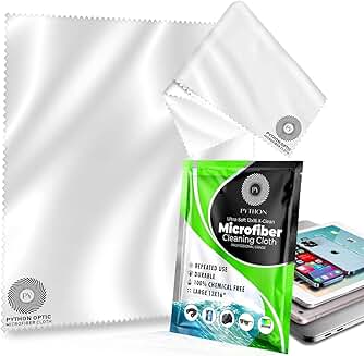 Premium 12x16in OLED Microfiber Cloth for Screen and Lens Cleaning