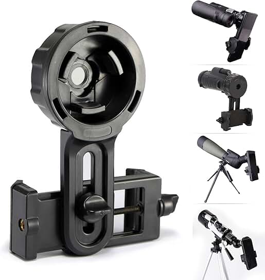 Universal Phone Adapter for Binoculars and Telescopes