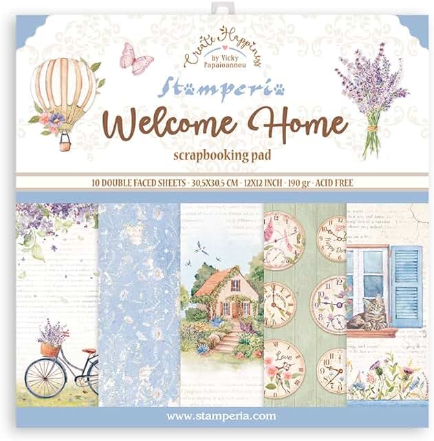 Create Happiness Welcome Home Double-Sided Paper Pad