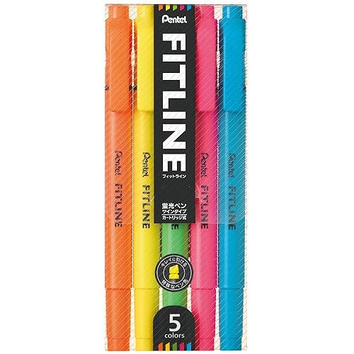 Five-Color Highlighter Set