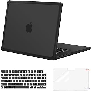 Heavy Duty TPU Bumper and Screen Film for 14-Inch MacBook Pro