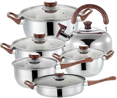 Stainless Steel Cookware for Home and Restaurant