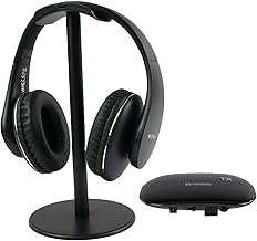 Wireless TV headphones with high-quality sound