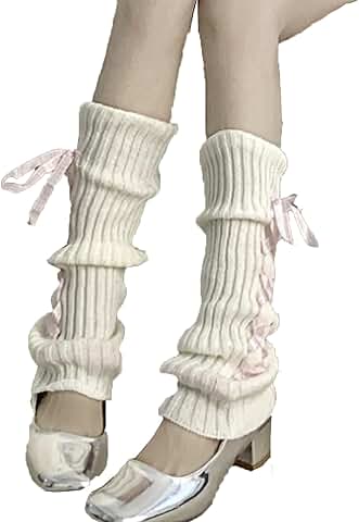 Women's 80s Rib Knit Leg Warmers