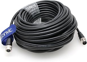 Industrial M12 5 Pin Male to Female Sensor Connector Cable 20M