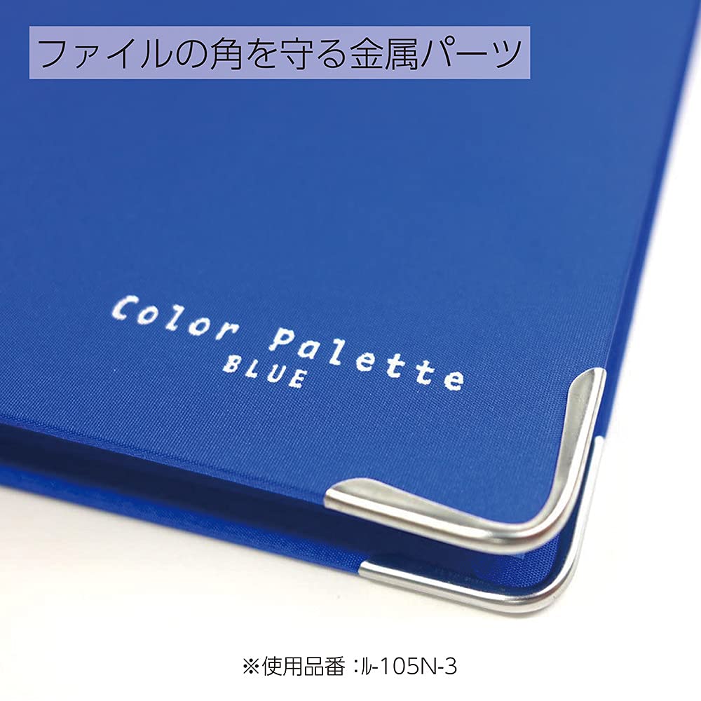 Color Palette Metal Ring Binder with Dividers