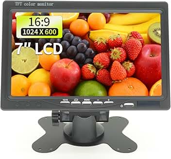 7-inch HD Security Monitor with Speakers