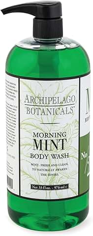 Moisturizing Mint Body Wash for Sensitive Skin
