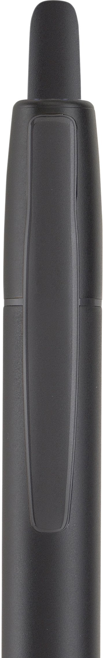 Axiom Collection Retractable Ballpoint Pen, Matte Black, Blue Ink