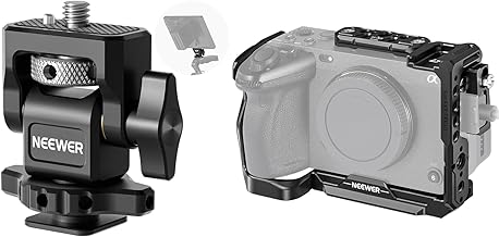 Camera Monitor Mount with Cold Shoe and Screw