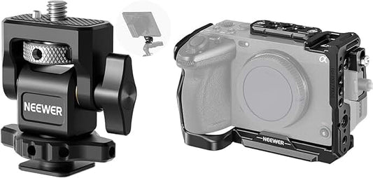 Camera Monitor Mount with Cold Shoe and Screw