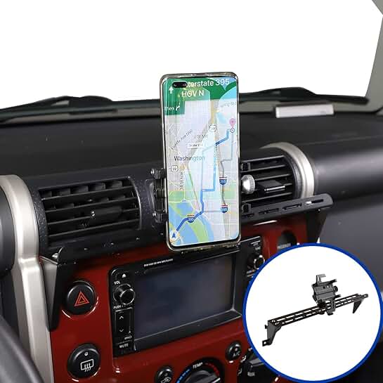 Multifunctional Car Phone Mount for FJ Cruiser 2007-2021