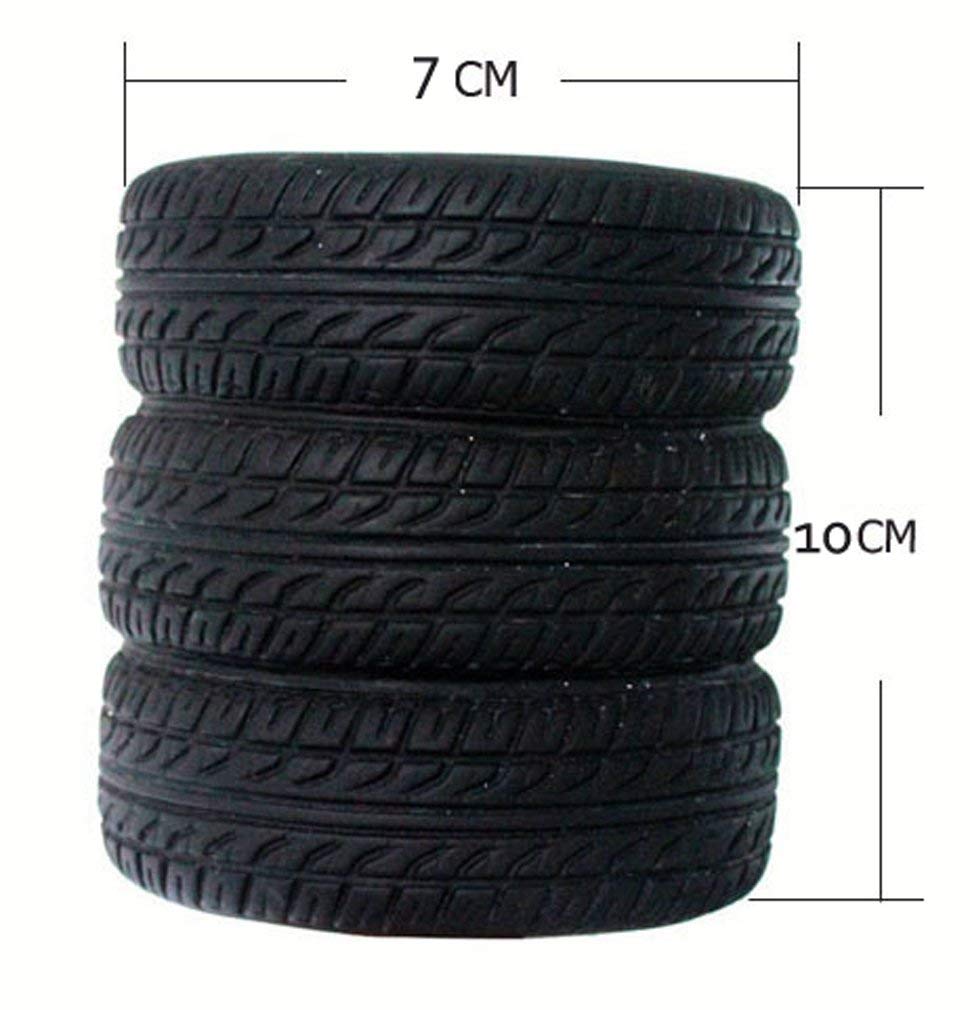 Tire-Shaped Planter and Pen Holder Set of 2