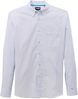 Men's White Print Shirt