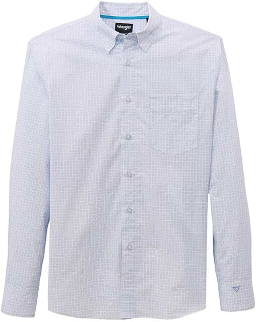 Men's White Print Shirt