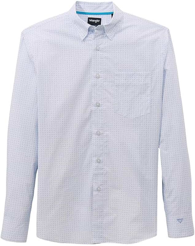 Men's White Print Shirt
