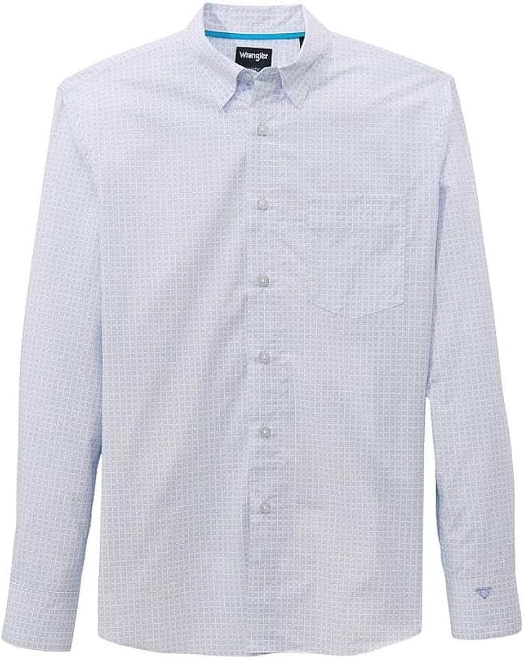 Men's White Print Shirt