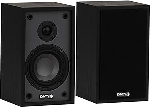 Black Classic B40 Bookshelf Speakers Pair