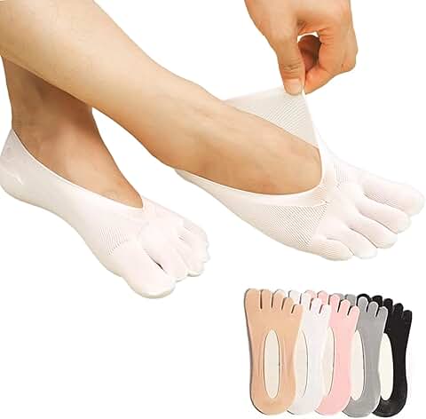 Five Finger Orthopedic Toe Separator Socks for Women
