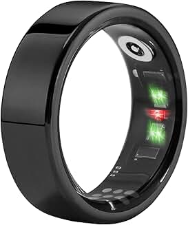 Water-Resistant Fitness and Health Tracking Ring