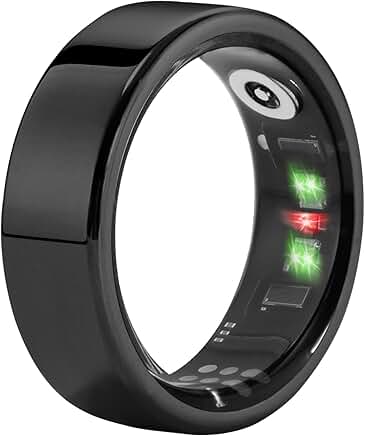 Water-Resistant Fitness and Health Tracking Ring