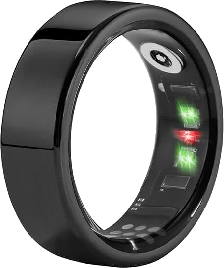 Water-Resistant Fitness and Health Tracking Ring