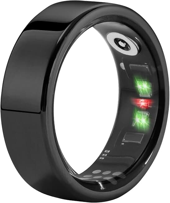 Water-Resistant Fitness and Health Tracking Ring