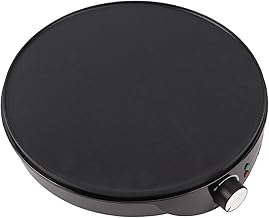 Non-stick Electric Crepe Maker with Batter Spreader