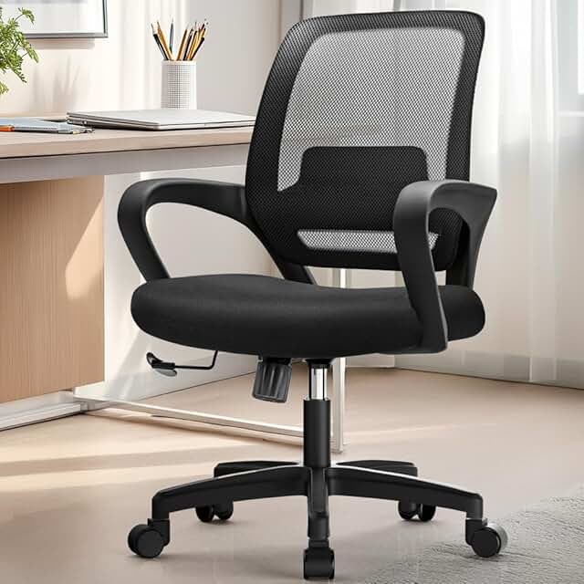 Ergonomic Mesh Office Chair with Lumbar Support