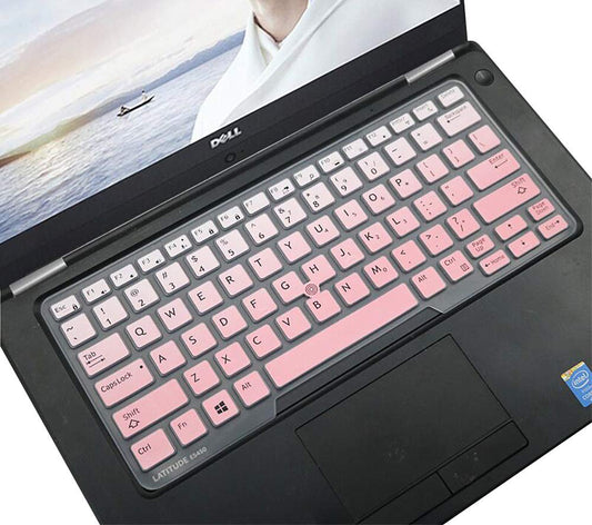 Pink Ombre Silicone Keyboard Cover for Laptop