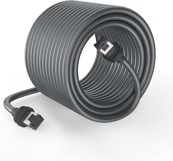 30M Waterproof Outdoor Cable Extension for Starlink Gen 3