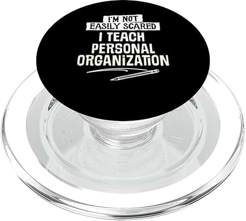 Funny Personal Organizer Gift for Women and PopGrip