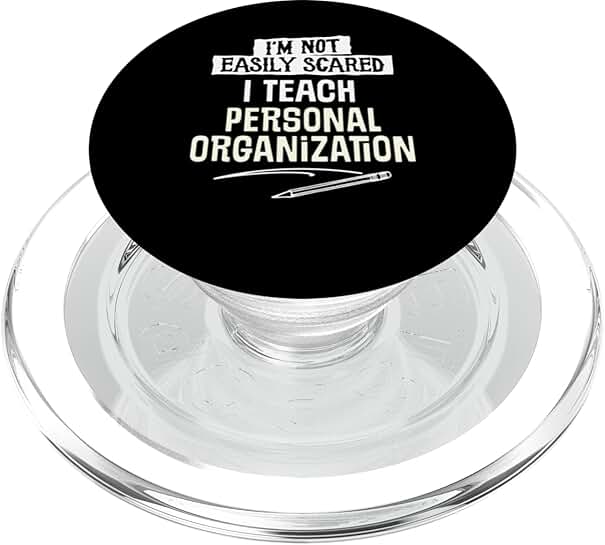 Funny Personal Organizer Gift for Women and PopGrip