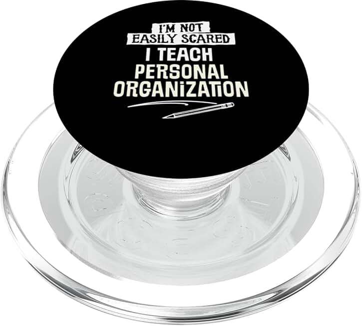 Funny Personal Organizer Gift for Women and PopGrip