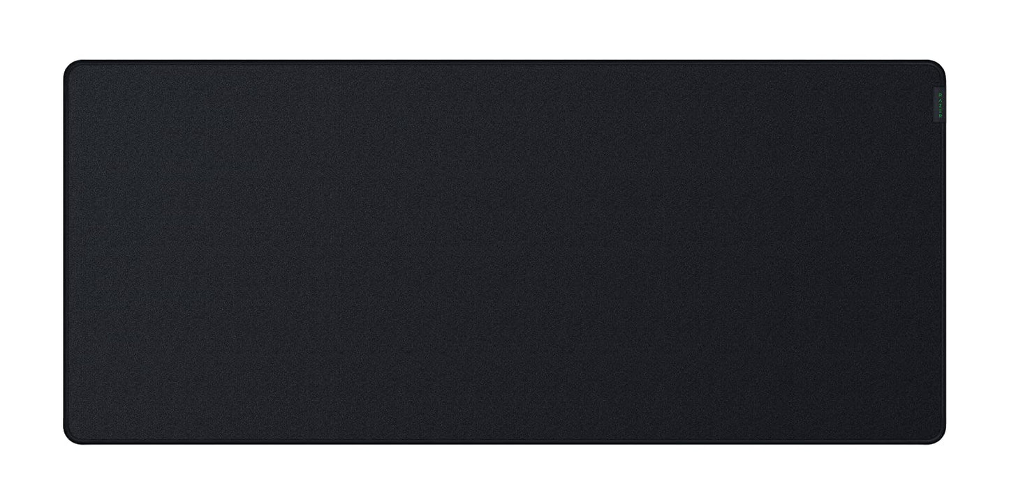 Strider Hybrid Mouse Mat with a Soft Base & Smooth Glide: Firm Gliding Surface - Anti-Slip Base - Rollable & Portable - Anti-Fraying Stitched Edges - Water-Resistant - XXLarge