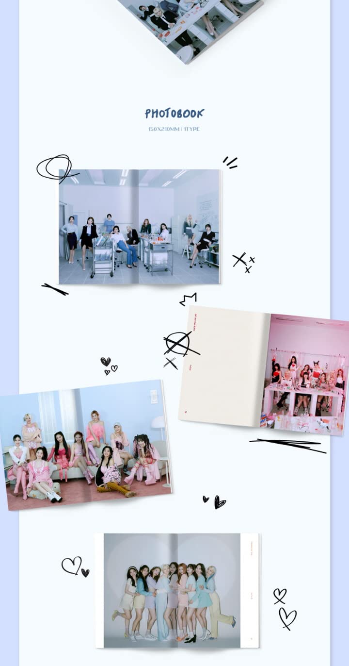 Twice Formula of Love:O+T=<3 3rd Album Result File Version CD+1p Folding Poster On Pack+PhotoBook+1p PhotoCard+1p Twind Photo+Tracking Kpop Sealed