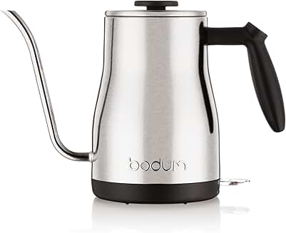 34oz Electric Gooseneck Water Kettle for Coffee and Tea