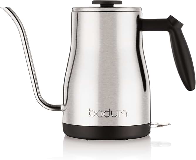 34oz Electric Gooseneck Water Kettle for Coffee and Tea