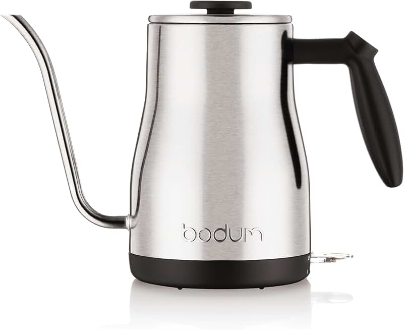 34oz Electric Gooseneck Water Kettle for Coffee and Tea