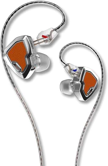 In-Ear Monitor with Dual Drivers and Detachable Cable