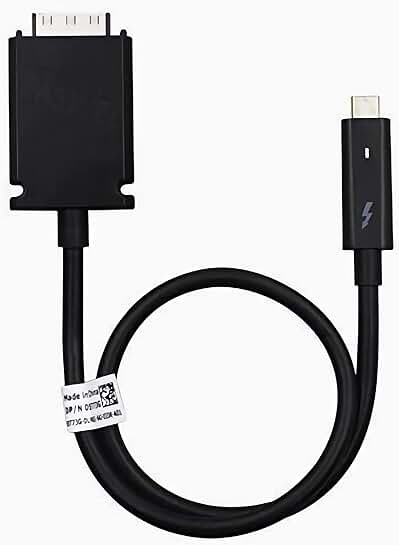 2.6 ft Black USB Type C Thunderbolt Dock Cable for Data Transfer